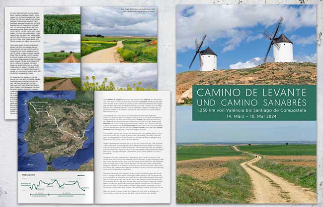 CCamino de Levante und Camino Sanabrés