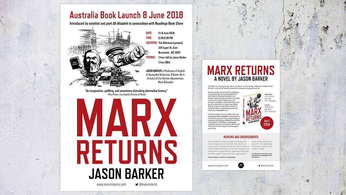 Poster and Flyer Marx Returns